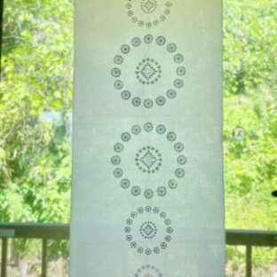 エネルギーアートデザイン手ぬぐい　花火曼荼羅