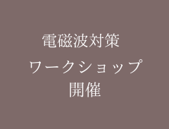 電磁波に対する関心が高まる時代に　電磁波対策セミナー　ワークショップ開催