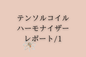 テンソルコイル・ハーモナイザーレポート.1