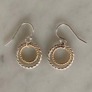トーラスリング432hz/333mhz(torus ring earrings)